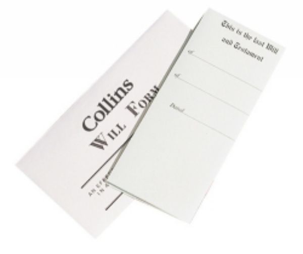 Picture of FORM WILL COLLINS WITH ENVELOPES