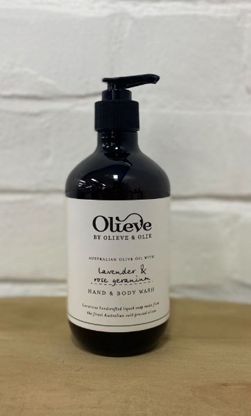 Picture of LAVENDER, ROSE GERANINM & SWEET ORANGE HAND & BODY CREAM 500ML