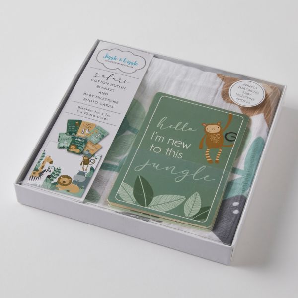 Picture of MILESTONE MUSLIN SET SAFARI