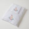 Picture of BABY BATH TOWEL & FACE WASHER PINK BUNNY