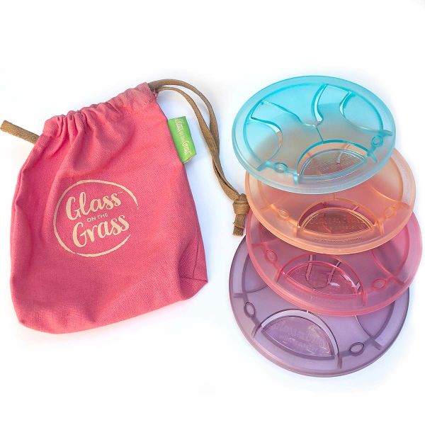 Picture of GLASS ON THE GRASS JESSIES GIRL COASTERS