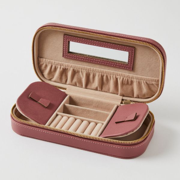 Picture of AMBROSIA RECTANGLE JEWELLERY CASE ROSEWOOD