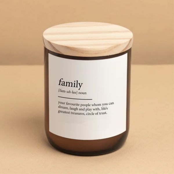 Picture of FAMILY COMMONFOLK DICTIONARY MEANING CANDLE
