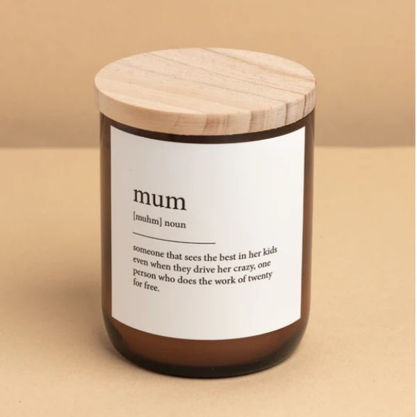 Picture of MUM COMMONFOLK DICTIONARY MEANING CANDLE
